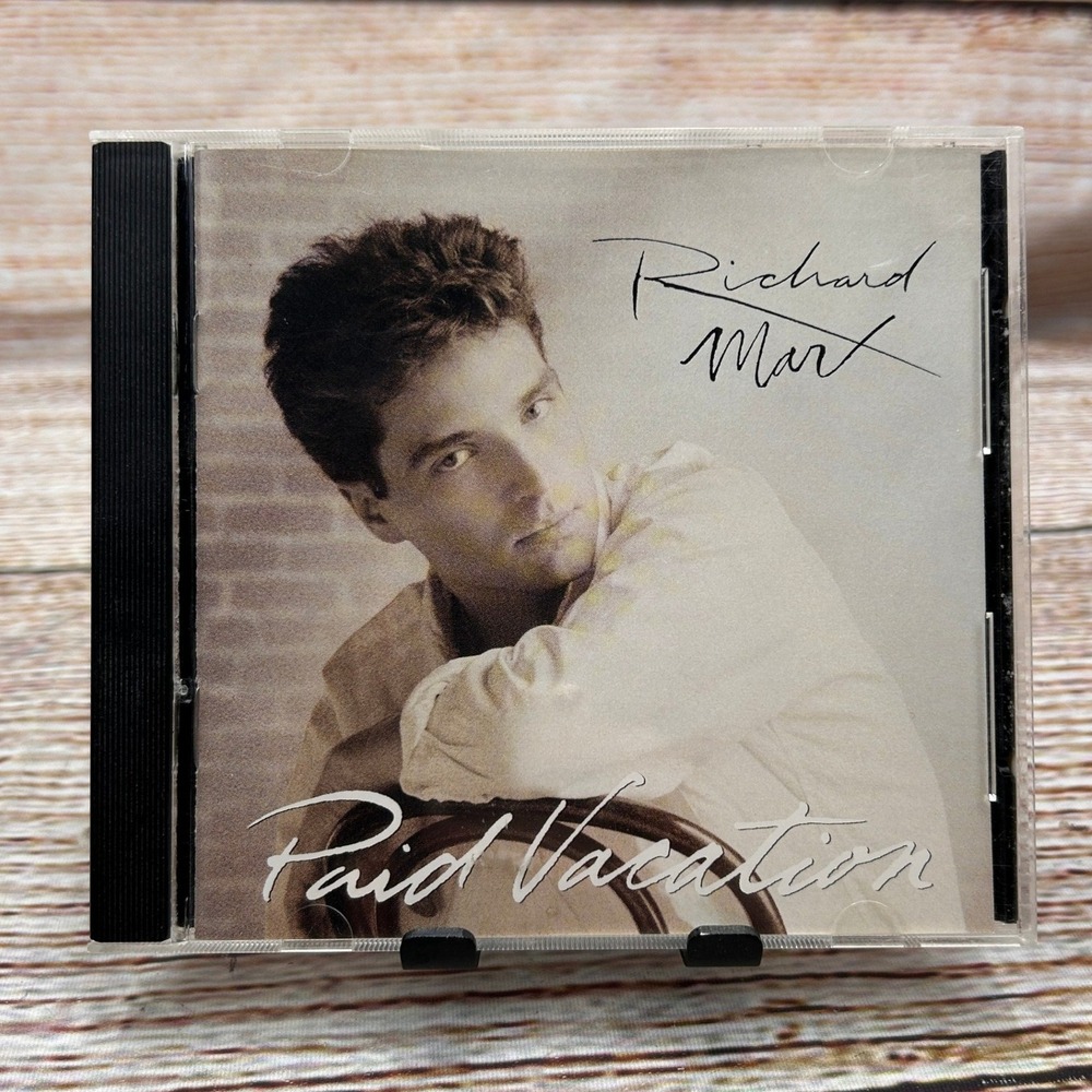 Richard Marx Paid Vacation CD 1993 Capitol Records 077778123224 Now and Forever